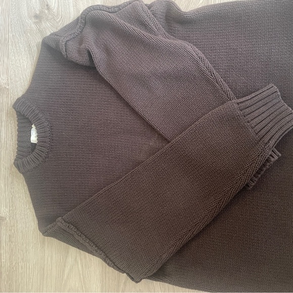 Dissh Roy Choc Oversized Longline Knit Jumper - Picture 5 of 12